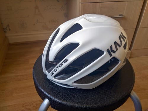 Kask protone white road - kask,