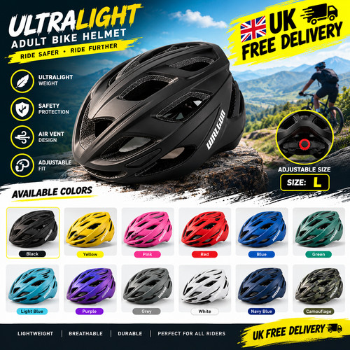 Ultralight adult bike helmet - adult,